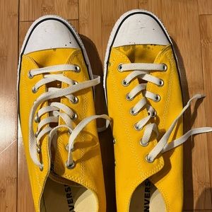 Men’s Yellow 13 Converse Sneakers